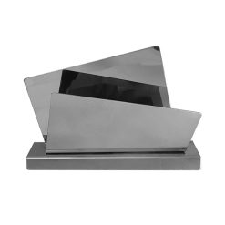 Alternative view of Χαρτοπετσετοθήκη ασύμμετρη INOX