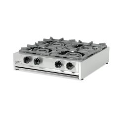 Εστία αερίου τετραπλό με μαντέμι 28 kw VIMITEX eurochef 204Μ