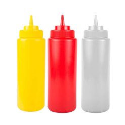 Μπουκάλι κέτσαπ/ μουστάρδας σερβιρίσματος (μπιμπέρο)