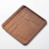 Πιάτο σερβιρίσματος ξύλινο 25x25cm